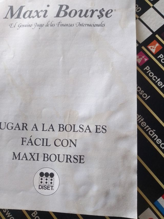 Juego de finanzas Maxi Bourse Edición en español
