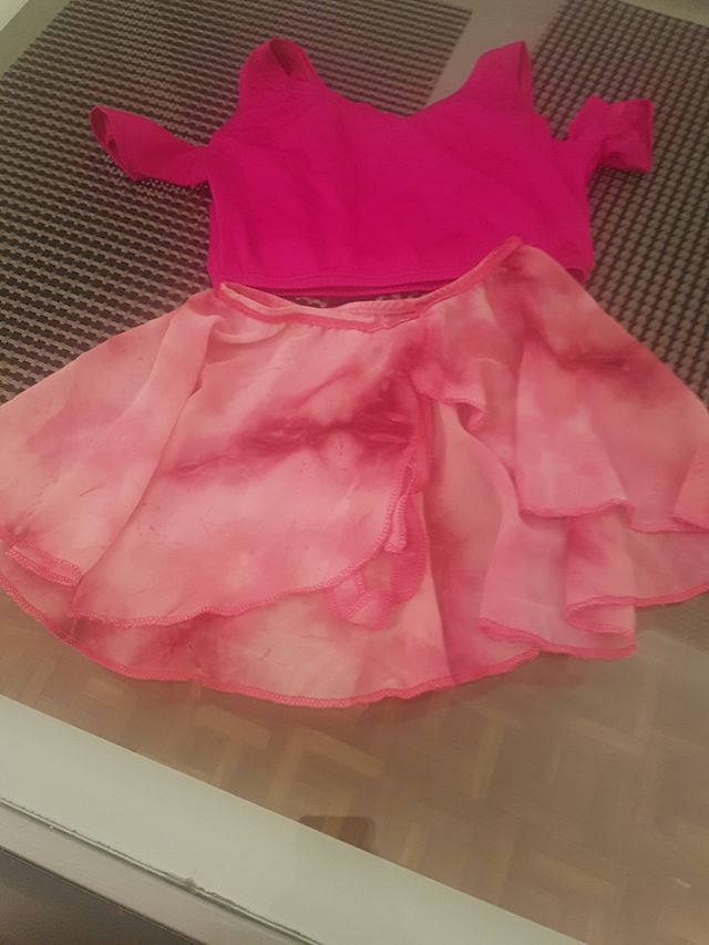 traje de niña de baile