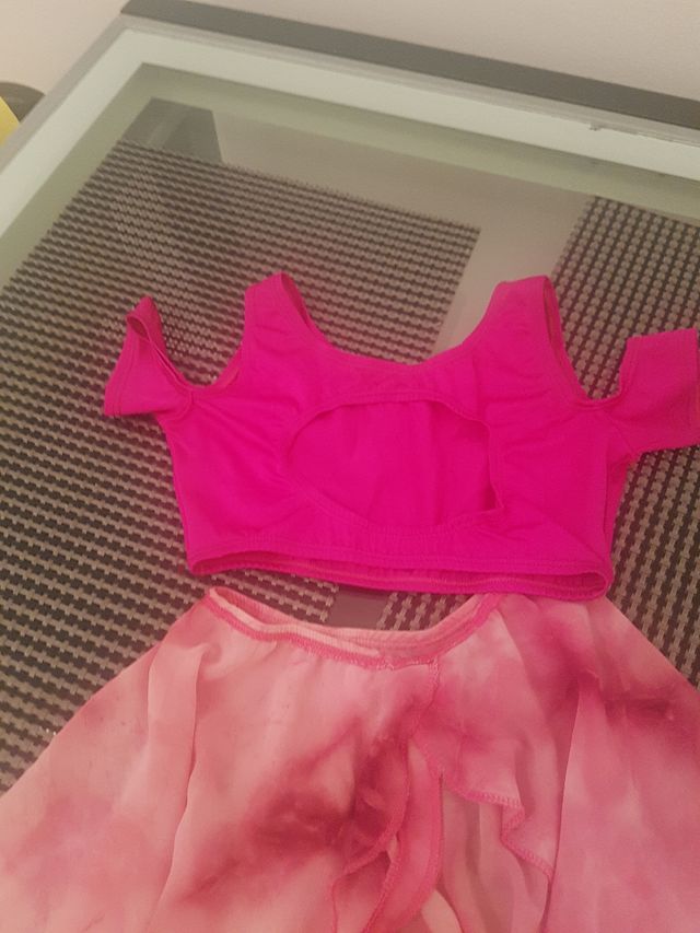 traje de niña de baile