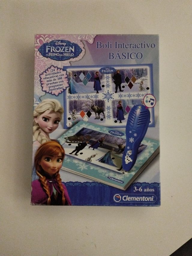 Juego Frozen Boli interactivo+3 puzzles 