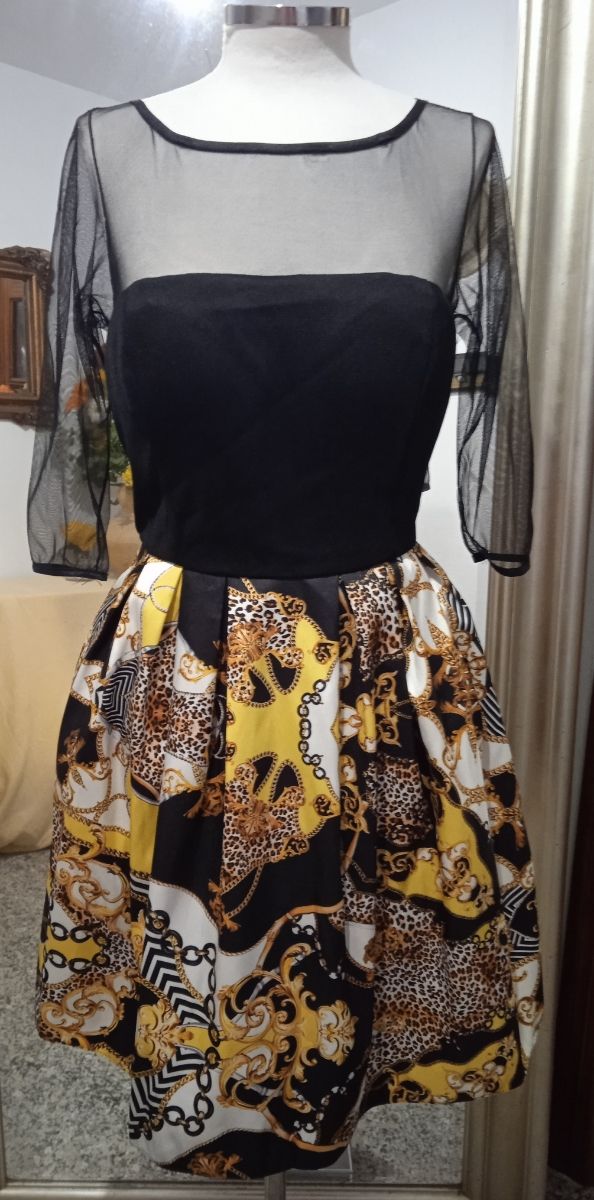 vestido corto, fiesta, invitada,