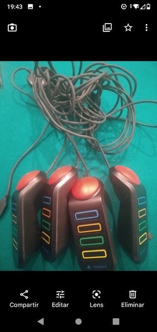 Mandos PlayStation para juego BUZZ