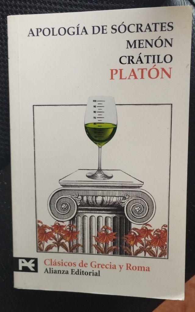 Apología de Sócrates, Menón, Crátilo y Platón