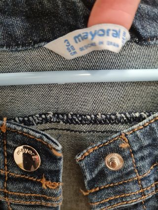 Chaqueta tejana Mayoral talla 3 años