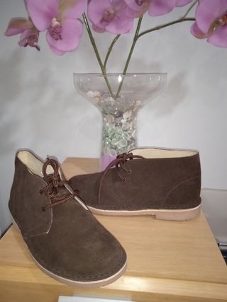 botas N* 36 serraje