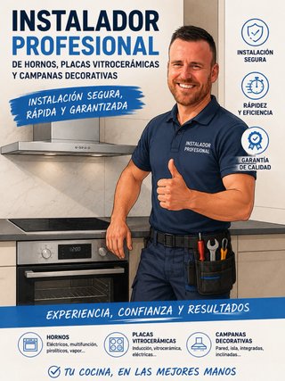 Instalador de electrodomésticos
