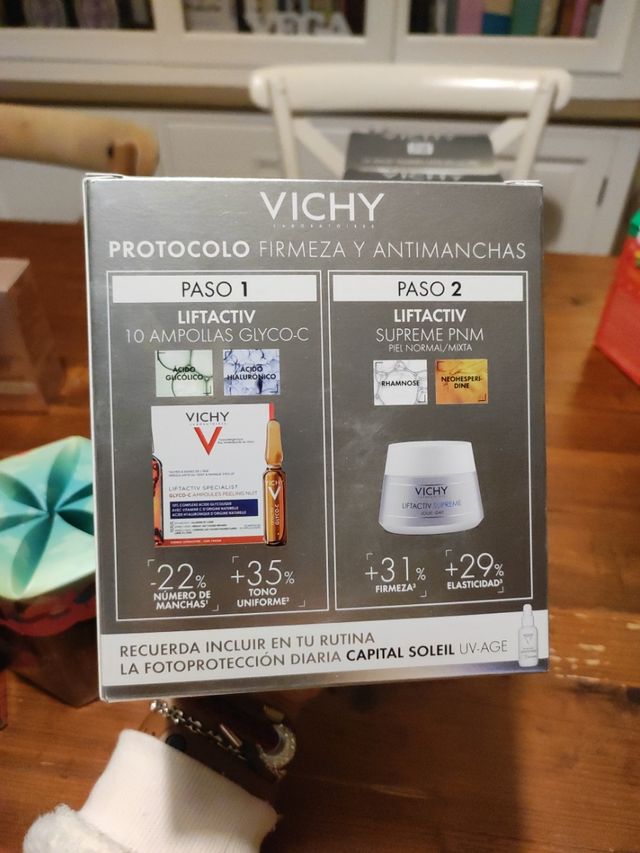 Cofre crema Vichy liftativ supreme +10 ampollas