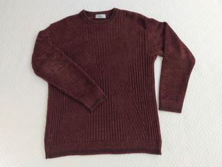 Jersey hombre burdeos 