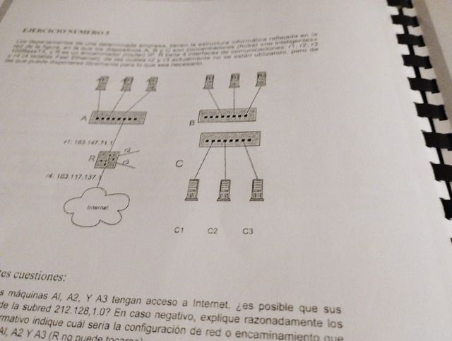 supuestos practicos de oposiciones de Informatica