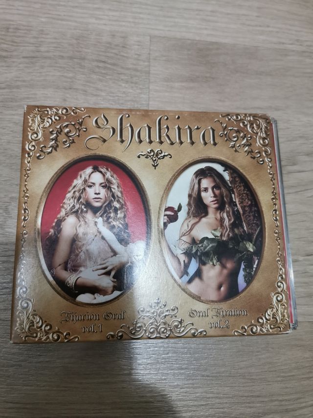 Lote Shakira 2 DVD + 2 CD Oral Fixation