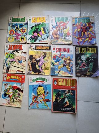 comic varios la masa spiderman doctor muerte etc