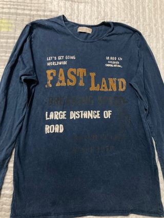 Pack 4 camisetas manga larga talla 14