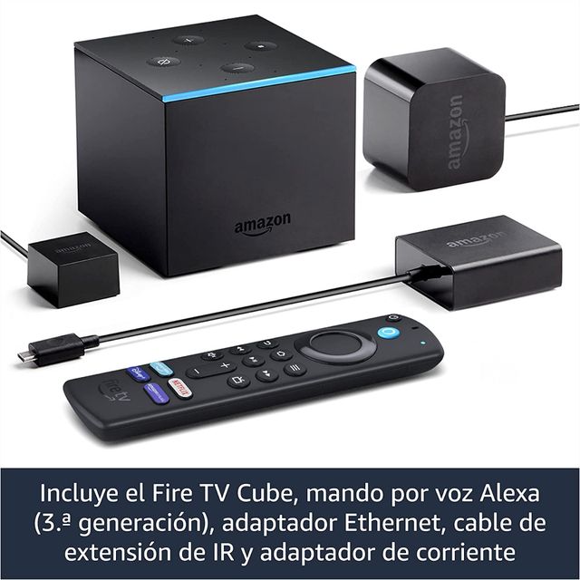 Fire TV Cube-NUEVO- Multimedia Streaming 3ª Gen