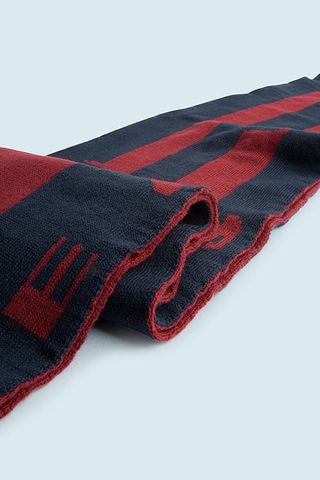 Bufanda Pepe Jeans Azul y Roja. Nueva