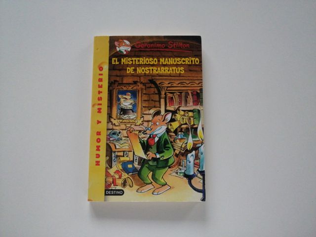 Lote 3 libros tapa blanda Geronimo Stilton