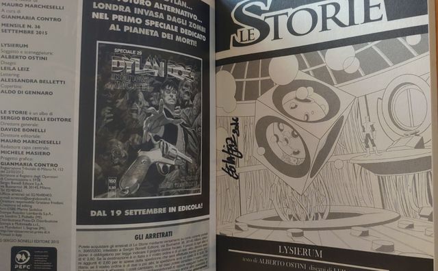 "Lysierum" serie "Le Storie" n.36 (Bonelli Edit.)