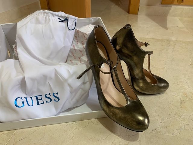 Zapatos salón Dorados