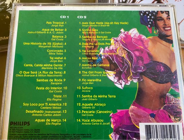 CDS de música originales. Brasil