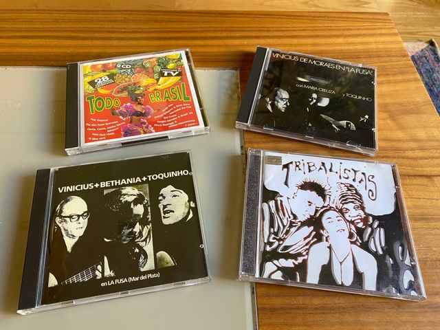 CDS de música originales. Brasil