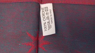 asciugapiatti natalizio ricamato