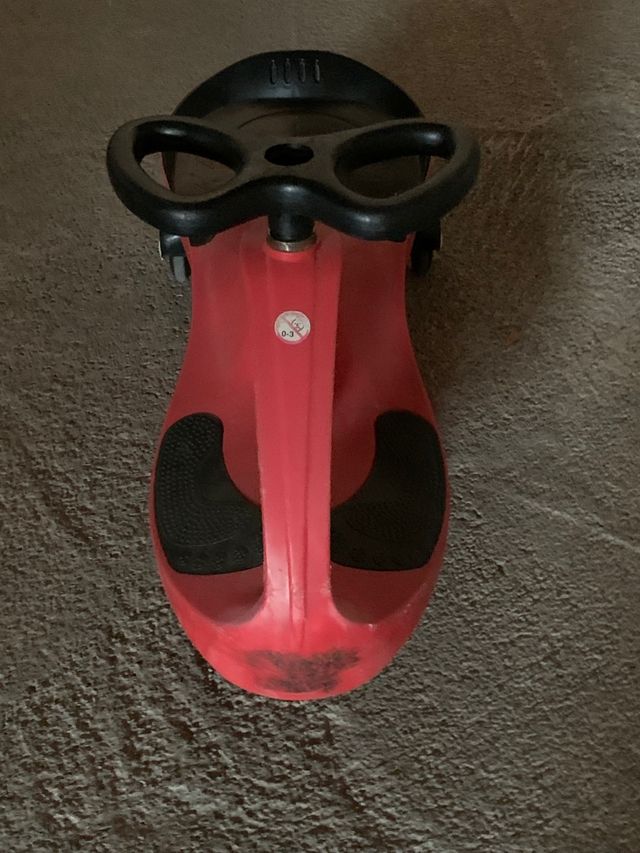 Triciclo sin pedales