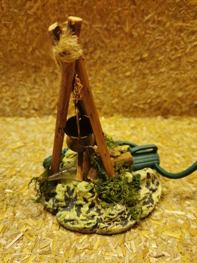 HOGUERA ELÉCTRICA PARA PESEBRE - BELÉN