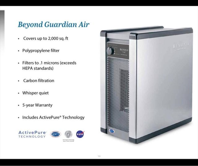 Beyond guardian air by aerus purification system de segunda mano por 2.