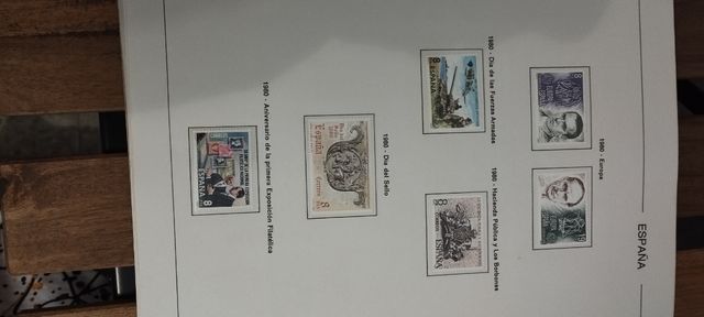 Francobolli per album