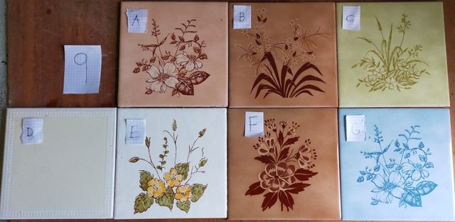 Azulejo clásico para cocina y baño. 15x15