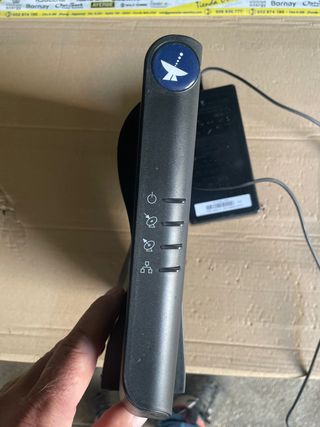 Parabolica y receptor internet por satelite Tooway