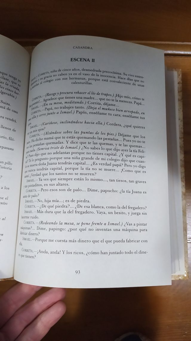 Libro Casandra de Benito Pérez Galdós