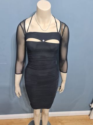 Vestido a medida con aberturas Amor Infinito