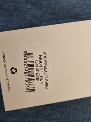 CAMISA TIPO VAQUERA