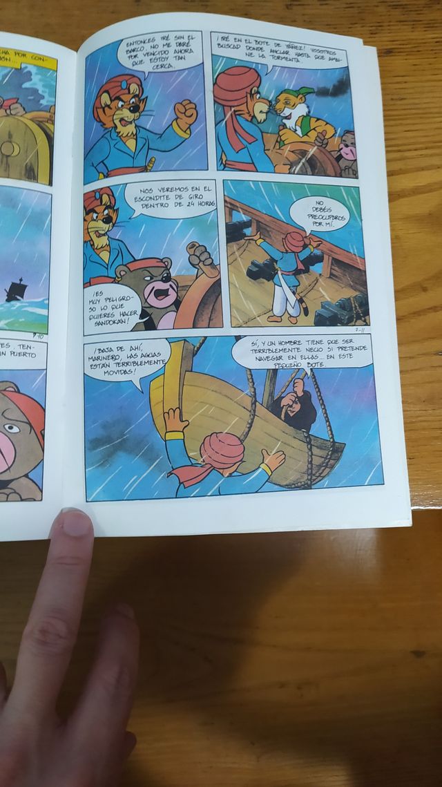 Comic Sandokan Nº 7 Planeta-Agostini