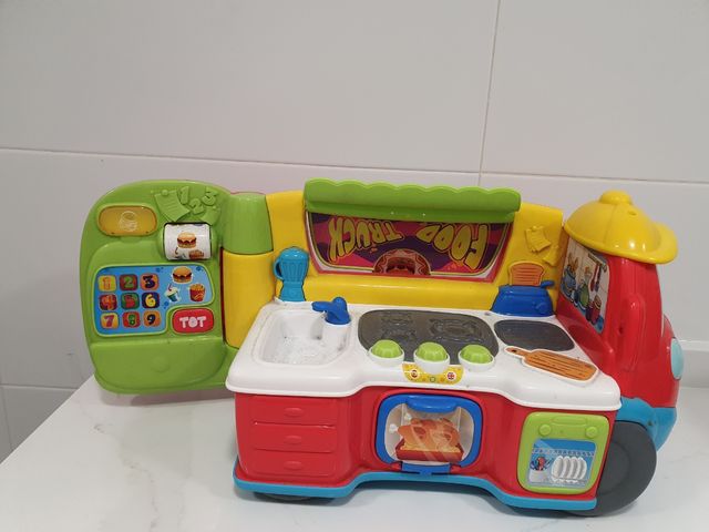 Foodtruck bilingúe Chicco con luces y sonidos