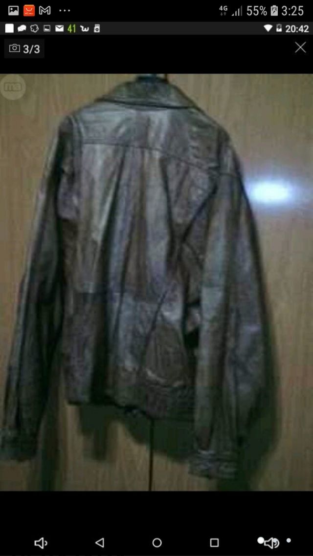  CAMPERA DE CUERO ARGENTINA REBAJADA