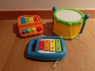 Instrumentos musicales infantiles.