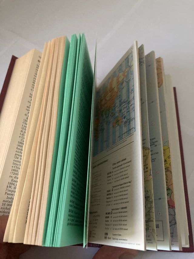 Calendario Atlante DeAgostini 1998