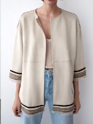 Chaqueta ante zara