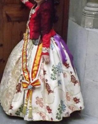 Traje fallera niña 