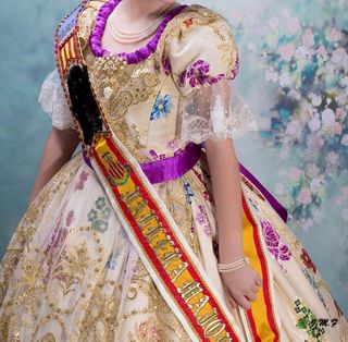 Traje fallera niña 
