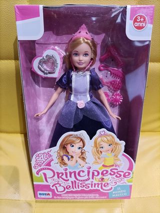 bambola Rapunzel Principesse bellissime 27 cm