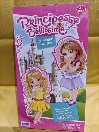 bambola Rapunzel Principesse bellissime 27 cm