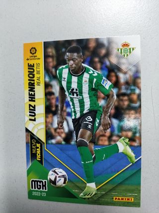 LUIZ HENRIQUE FICHAJE #436 REAL BETIS 2022-23 
