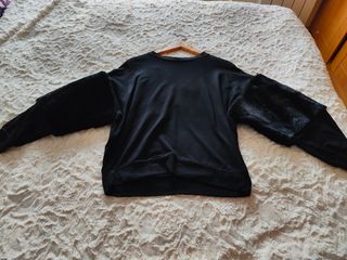 jersey negro talla S