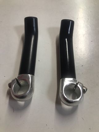 Cuernos de aluminio para bici