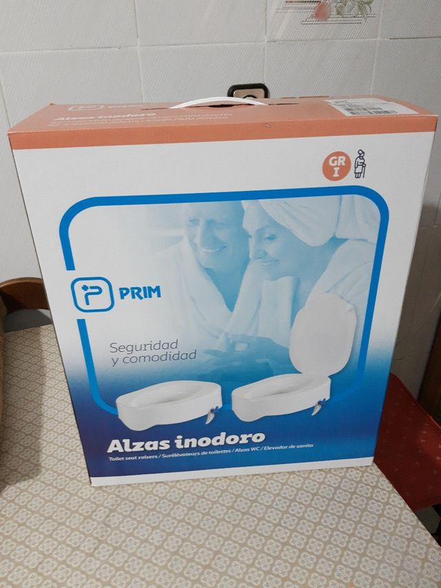 Alza inodoro 10 cm con tapa
