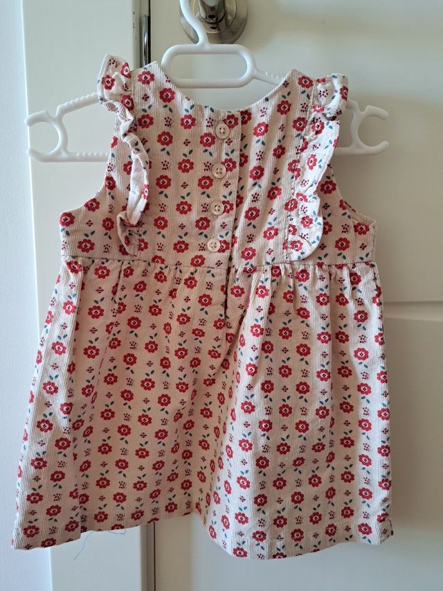 Vestido bebé pana 3-6 meses de Sfera