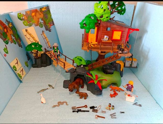 Casa Del árbol Arbol Playmobil Playmobil Wiltopia Casa Del árbol