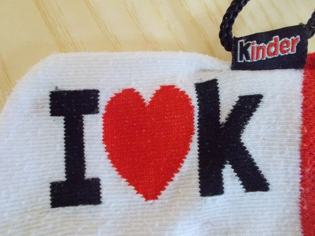 Portacellulare da collo "I Love Kinder"